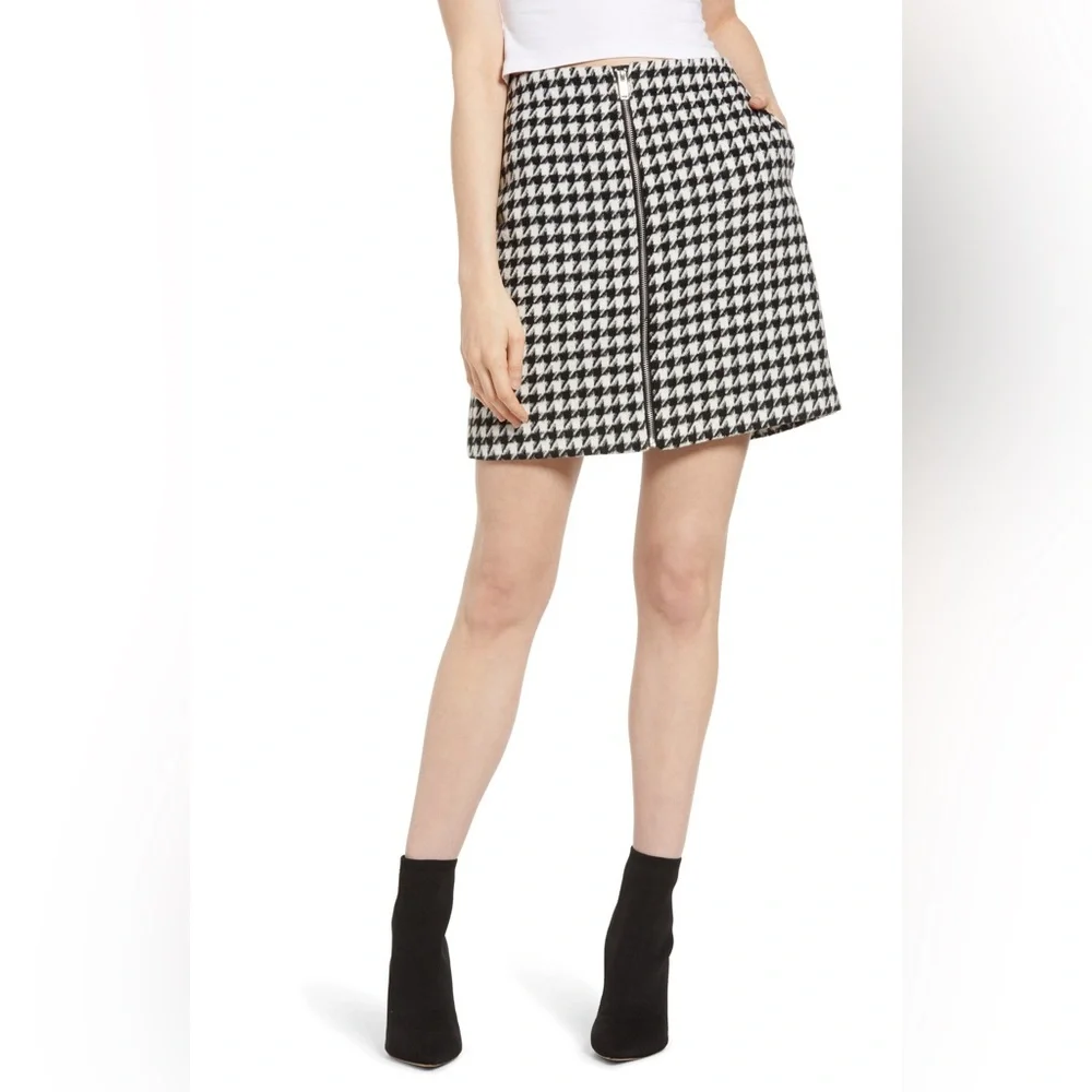 Vero Moda Houndstooth Skirt - XS